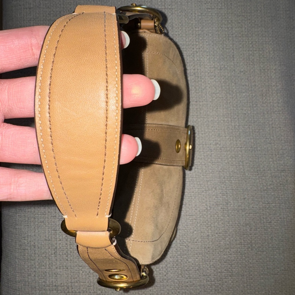 Coach Suede Soho Flap Shoulder Bag - Picture 5 of 16